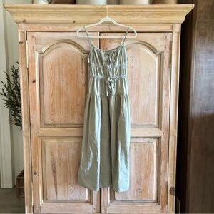 Sim & Sam Olive Green Top